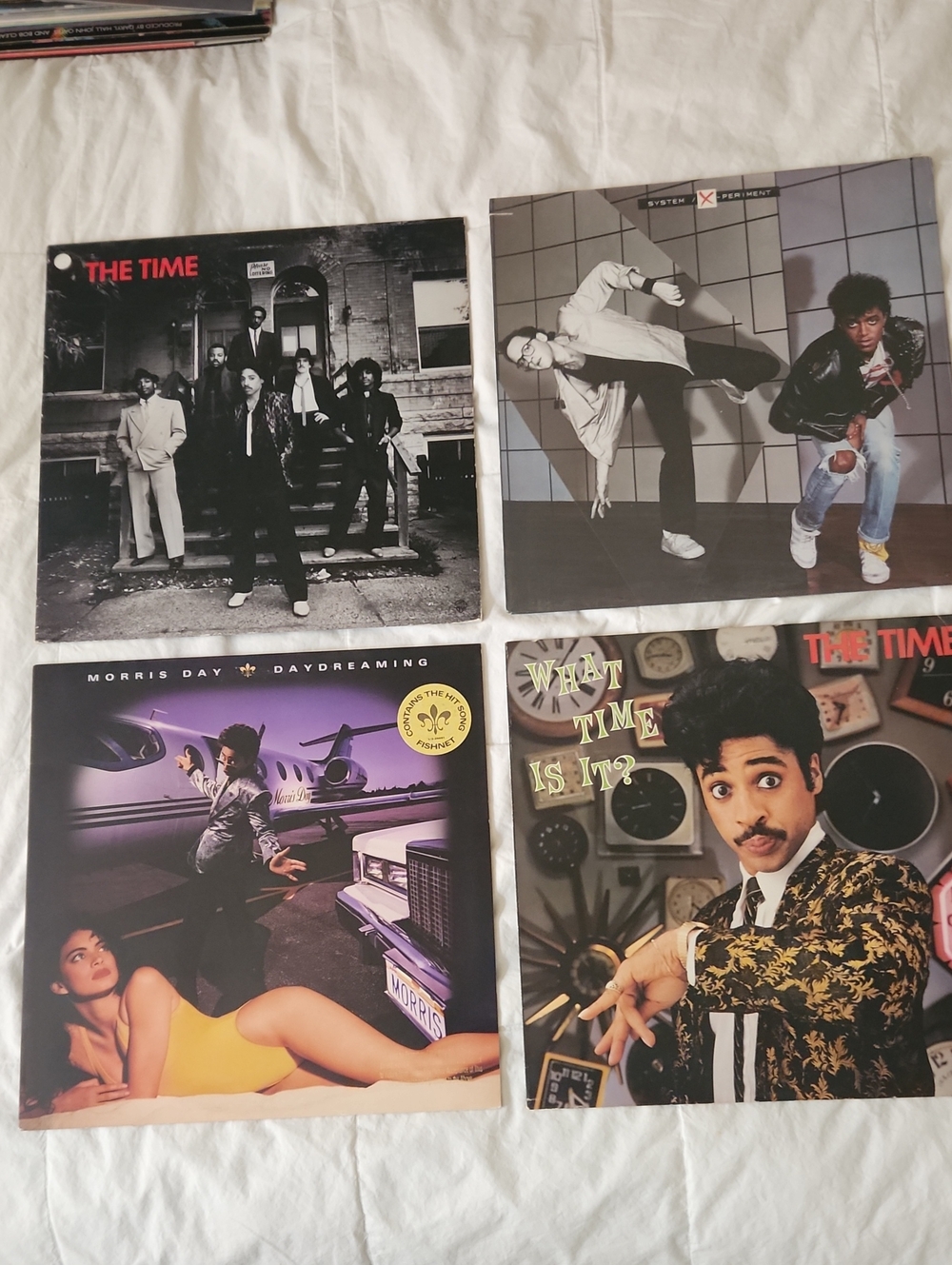 Warner Bros. Vinyl Record Lot — Black, White, Purple, Yellow Covers